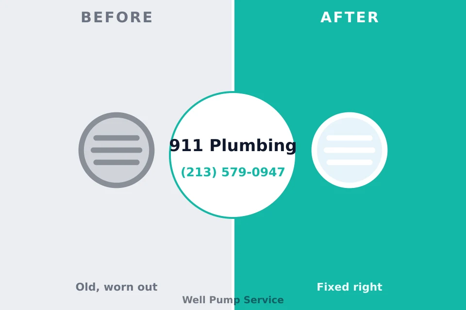 Before and after: plumbing repair East Falmouth, MA
